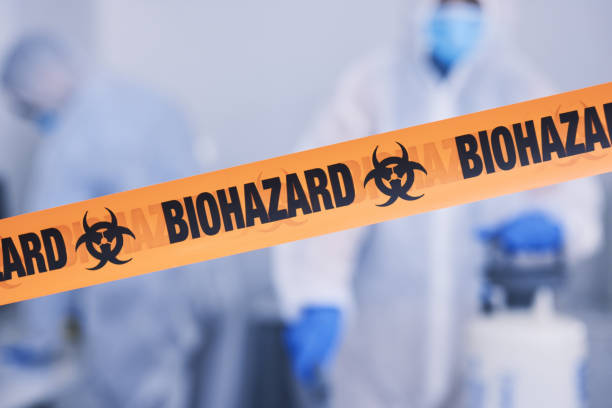 Professional Blood Cleanup technician working in Richwood, OH